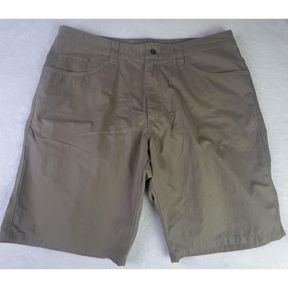 Patagonia Other - Patagonia Shorts Mens 40 Brown Khaki Organic Cotton Nylon Hiking Outdoor Casual